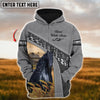 Uni Custom Name Farm Horse Lovers 3D Printed Hoodie