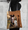 Unijames Appaloosa Horse Farm Lovers Custom Name 3D Tote Bag