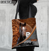 Unijames Appaloosa Horse Never Walk Alone Custom Name 3D Tote Bag