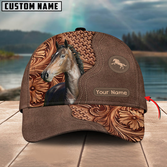 Uni Hackney Horse Custom Name Classic Cap