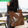 Unijames Horse Lovers Custom Name 3D Tote Bag