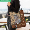 Unijames Horse Lovers Custom Name 3D Tote Bag