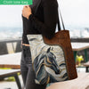 Unijames Beautiful Horse Custom Name 3D Tote Bag