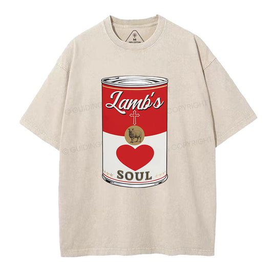 Lamb's Soul Christian Washed TShirt