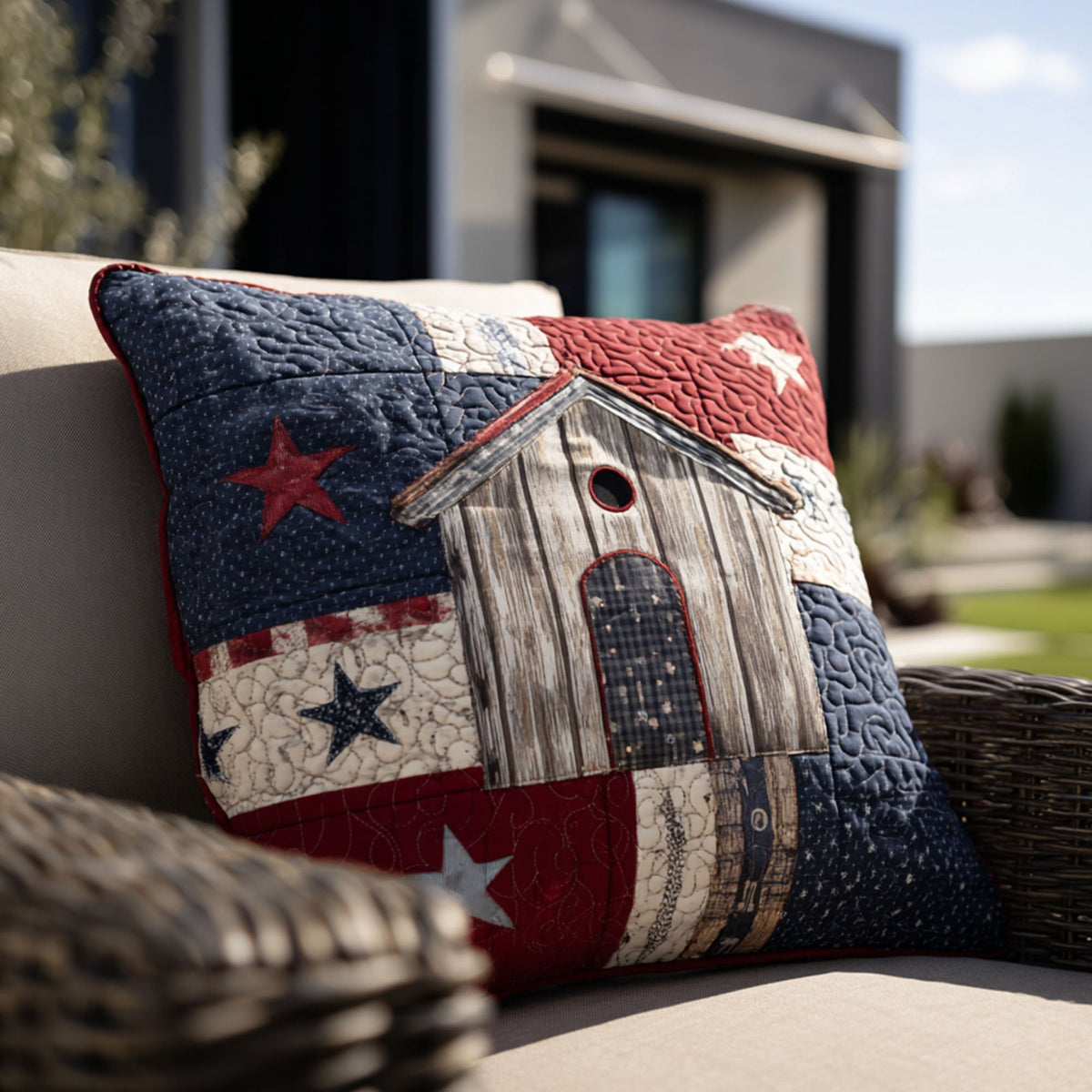 Liberty in the Nest Quilted Pillow Case NCU0PT7701