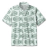 UniJames Light Green Fish Christian Hawaiian Shirt