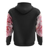 Light Pink Cross Roses Smoke All Over Print 3D Hoodie, Christian Hoodie