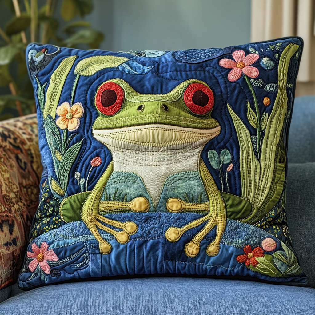 Lily Leap Quilted Pillow Case NCU0VH5808