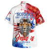 UniJames Lion Normal Isn't Coming Back Hawaiian Shirts For Men - Christian Hawaiian Shirt - Hawaiian Summer Shirts