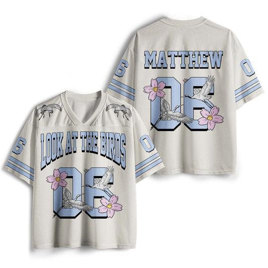 UniJames Look At The Birds Christian Mesh Jersey