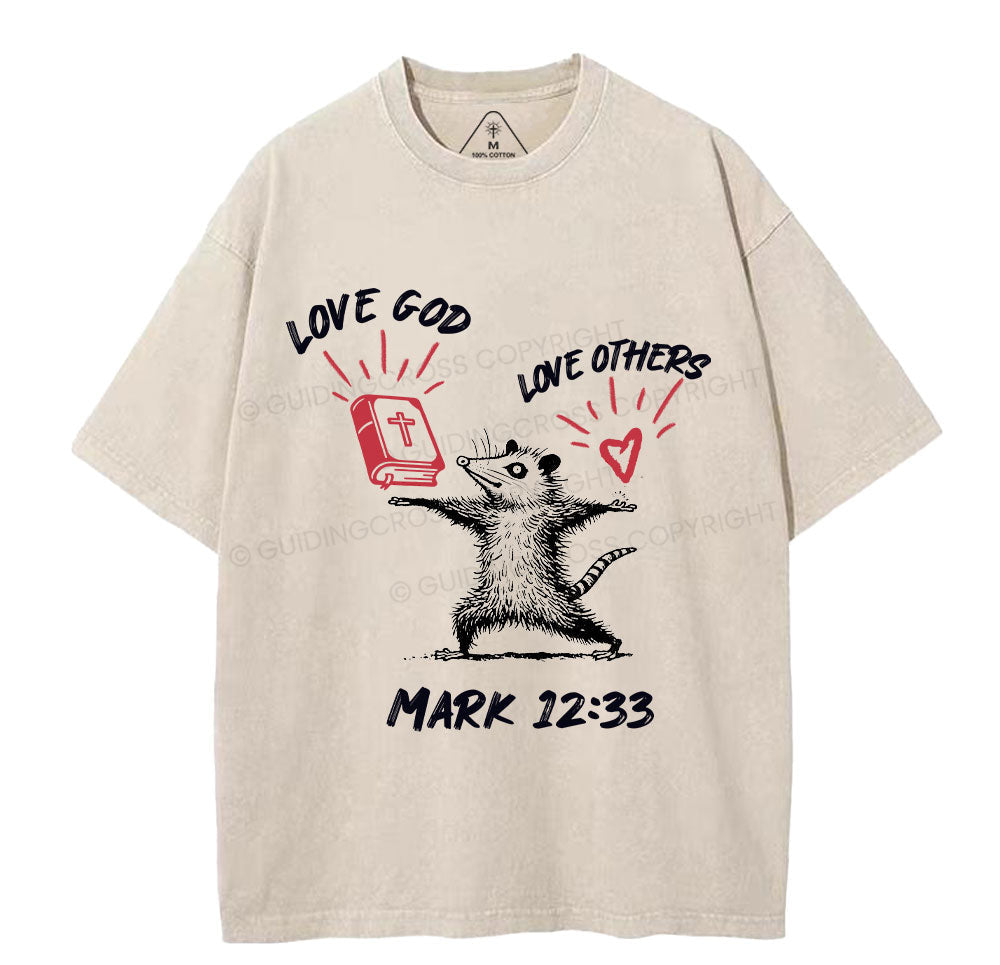 NewSample Christian Washed TShirt  