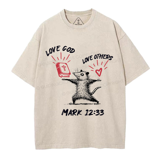 NewSample Christian Washed TShirt  