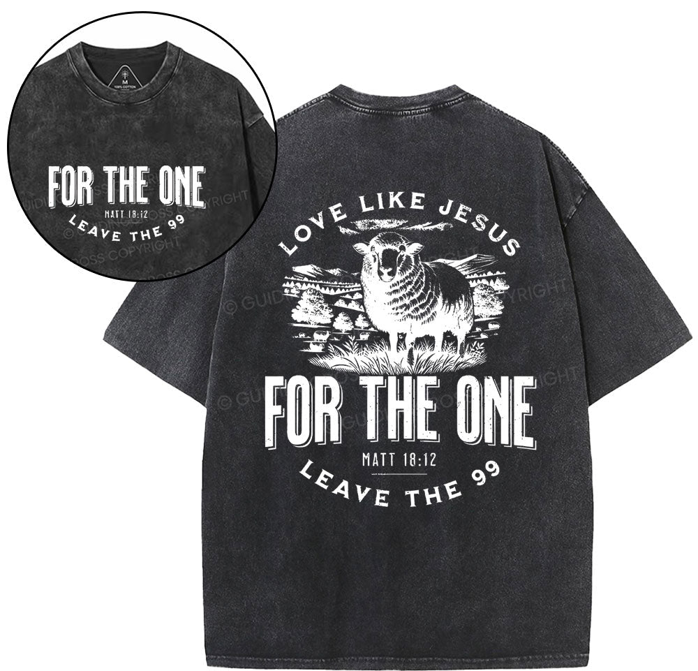 Love Like Jesus Christian Washed TShirt  