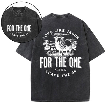 Love Like Jesus Christian Washed TShirt  