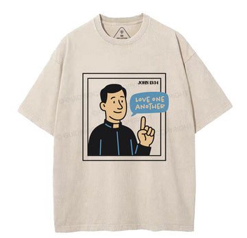 NewSample Christian Washed TShirt  