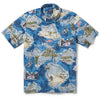UniJames MARINES: SEMPER FI Short Sleeve Button Shirt For Men