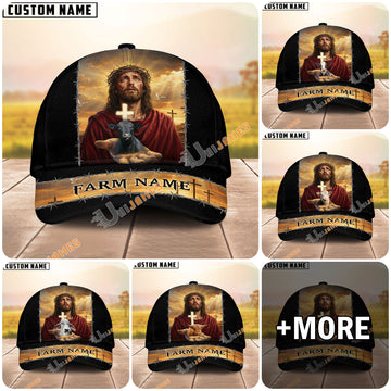 Uni Personalized Christian Cattle Jesus And Cow Cap