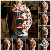 Uni Personalized Name & Farm Name Merry Moo Hoodie