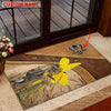 Uni Beekeeper Personalized - Welcome Brown Doormat