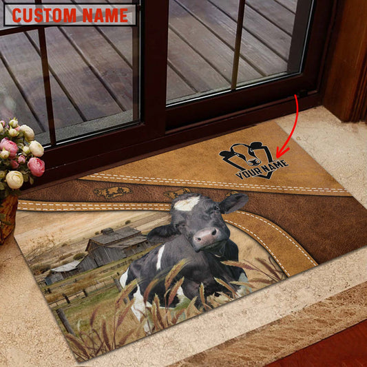 Uni Holstein Personalized - Welcome  Doormat