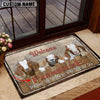 Uni Boer Personalized - Welcome  Doormat