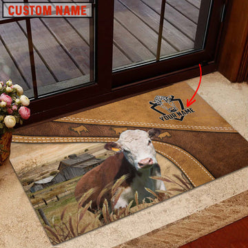 Uni Hereford Personalized - Welcome  Doormat