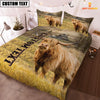 Uni Personalized Name Highland Cattle On The Farm 3D Bedding Set