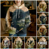 Uni Personalized Name & Farm Name Peaceful Countryside Cow Hoodie