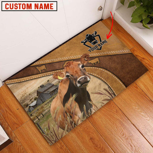 Uni Jersey Personalized - Welcome  Doormat