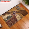 Uni Goat Personalized - Welcome  Doormat