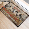 Uni Corriente Personalized - Welcome  Doormat