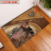 Uni Beefmaster Personalized - Welcome  Doormat