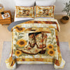 Uni All Season Quilt 3-Piece Set Sunflower Cowboy Boot