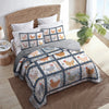 Uni All Season Quilt 3-Piece Set - Charming Chicken