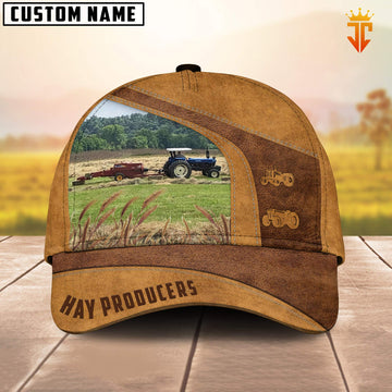 Uni Custom Name Hay Producers Cattle Cap TT1