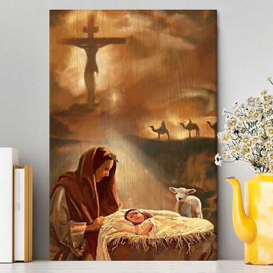 Uni Maria And Jesus Canvas