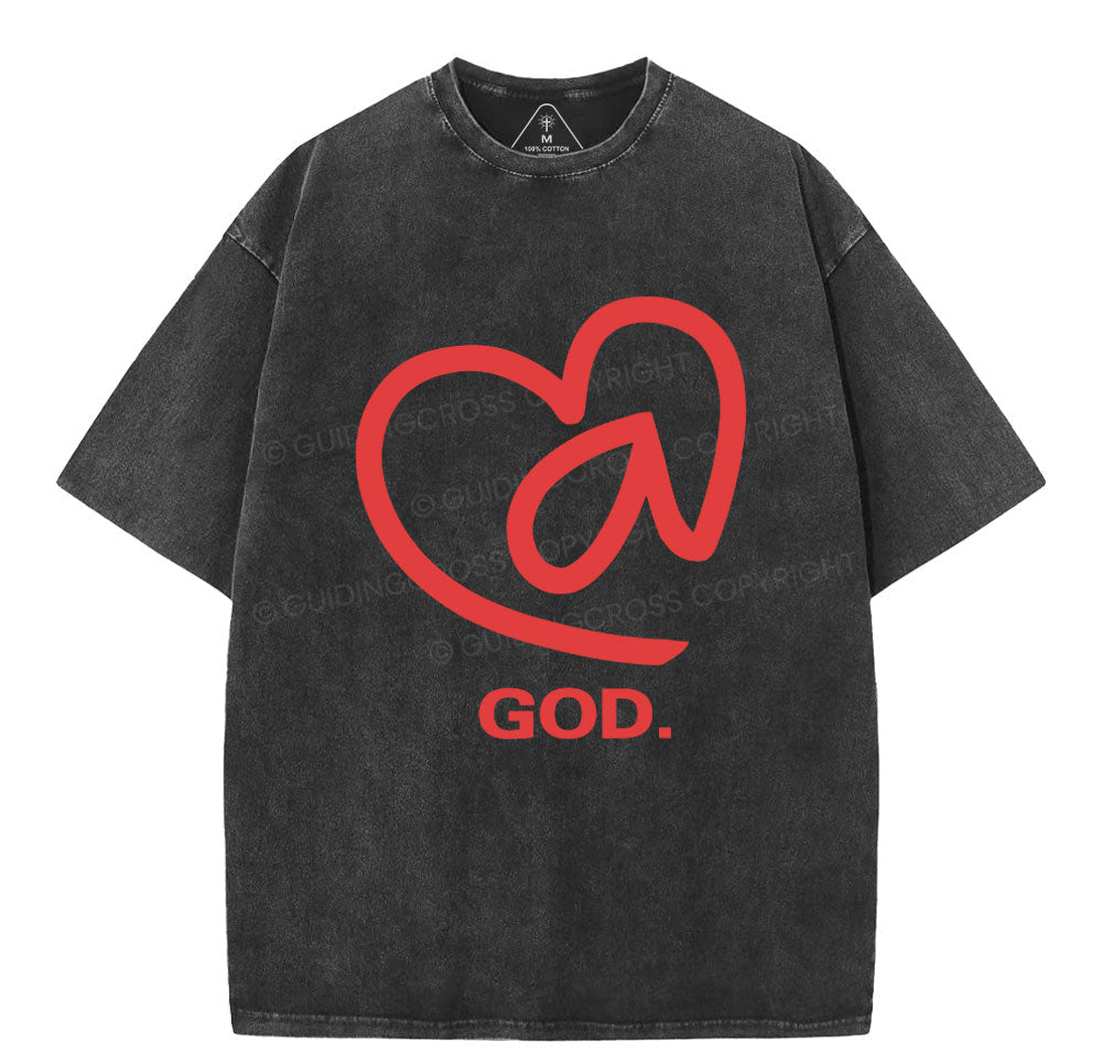 Meet God Christian Washed TShirt  