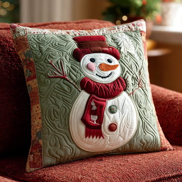 Merry Frost Quilted Pillow Case NCU0TV833