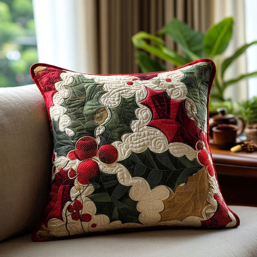 Merry Glow Quilted Pillow Case NCU0PT8865