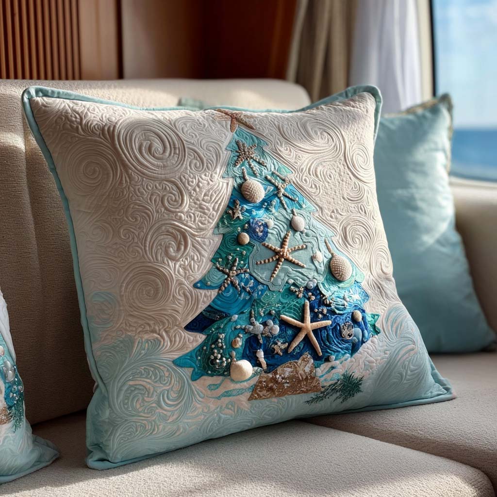 Merry Tides Quilted Pillow Case NCU0PT9759