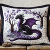Midnight Fury Quilted Bedding Pillow Case NCU0NT7981