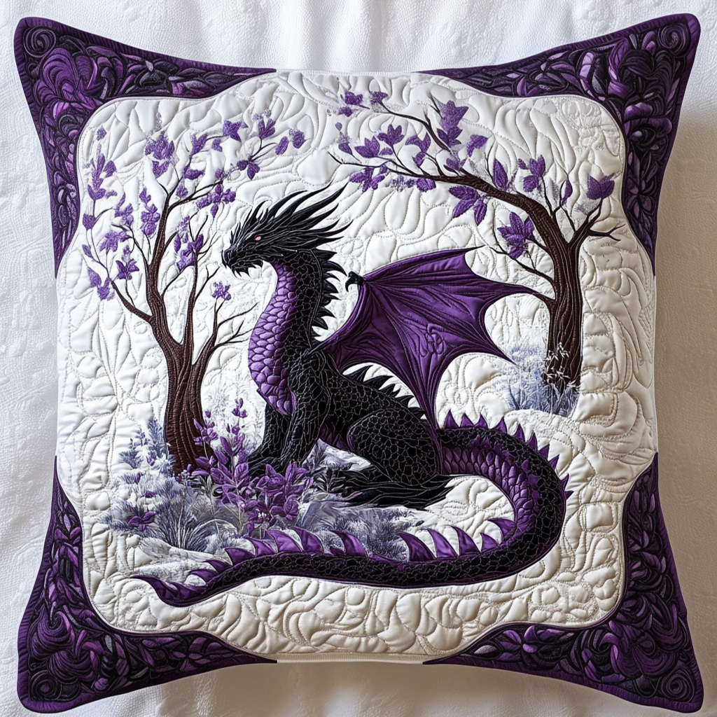Midnight Fury Quilted Pillow Case NCU0NT7982