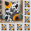 Uni Personalized Sunflowers & Cattle – Personalized Farmhouse Blanket (10 Cattle Breeds)
