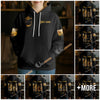 Uni Personalized Golden Harvest Farm Sunflower & Cow Hoodie (8 Cattle Breeds)
