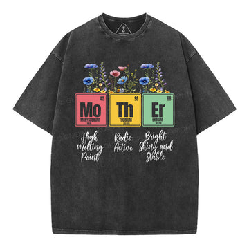 Mother Flower Christian Washed T-Shirt Sale - GuidingCross