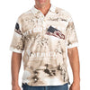 UniJames Men's Norman Flag Historic Cotton Polo Shirt