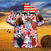 Unique United States Flag Hawaiian Theme For Nubian Goat Lovers All 3D Printed Hawaiian shirt