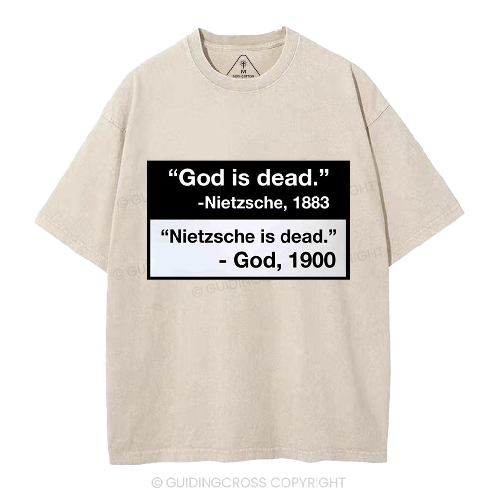 New-Sample Christian Washed T-Shirt Sale - GuidingCross