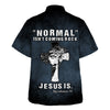 UniJames Normal Isn't Coming Back Jesus Is Hawaiian Shirt - Christian Hawaiian Shirt - Religious Hawaiian Shirts
