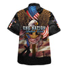 UniJames One Nation Under God Eagle Hawaiian Shirt - Christian Hawaiian Shirt - Religious Hawaiian Shirts